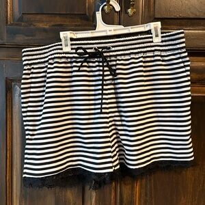 NEW with tags Express Monochrome Striped Shorts